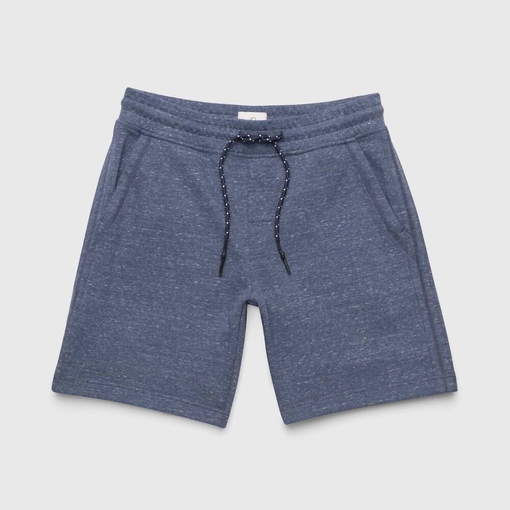 NEW SURFSIDE SUPPLY men's chuck melange short in navy heather